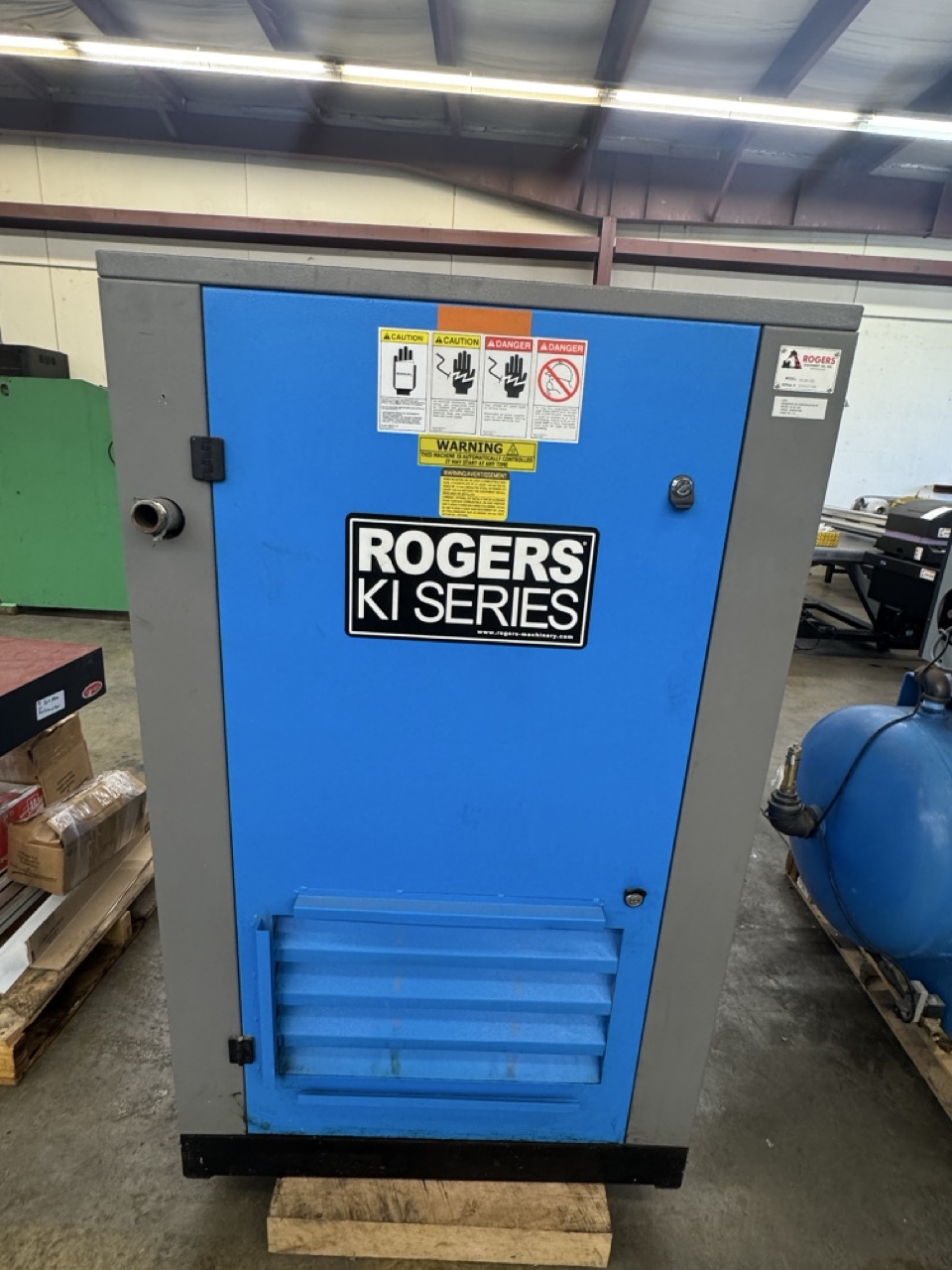 Kobelco KI-30-125 30 HP Rotary Screw Air Compressor, 2022 – 125 PSI, 108 CFM - Image 18