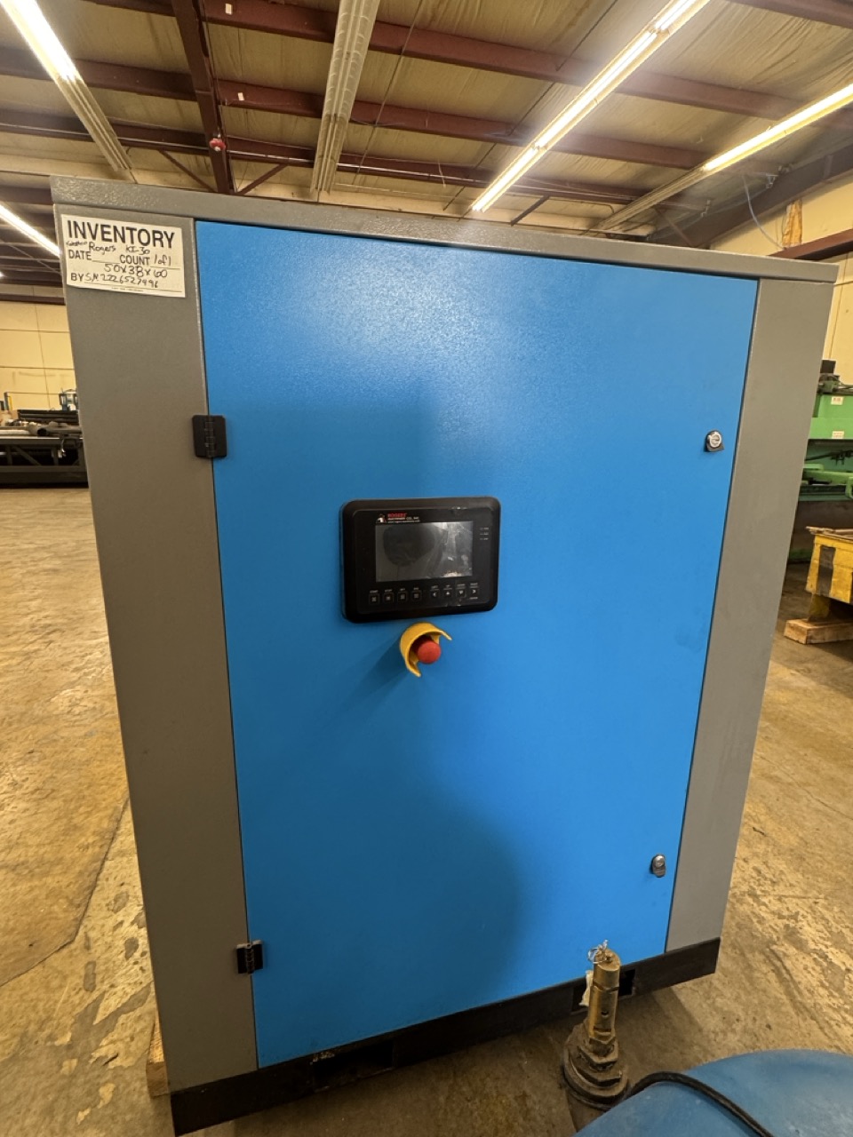 Kobelco KI-30-125 30 HP Rotary Screw Air Compressor, 2022 – 125 PSI, 108 CFM - Image 19