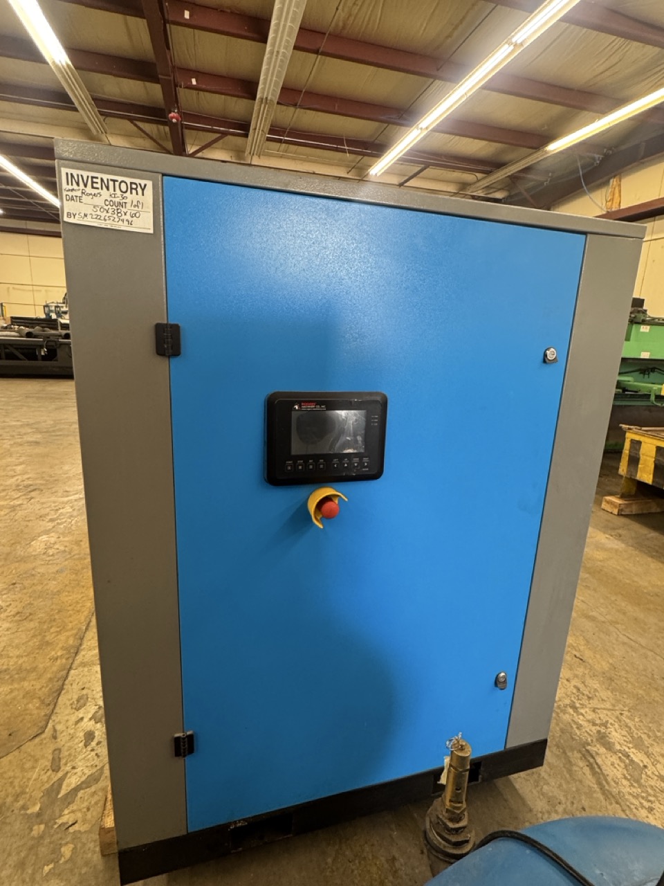Kobelco KI-30-125 30 HP Rotary Screw Air Compressor, 2022 – 125 PSI, 108 CFM - Image 20