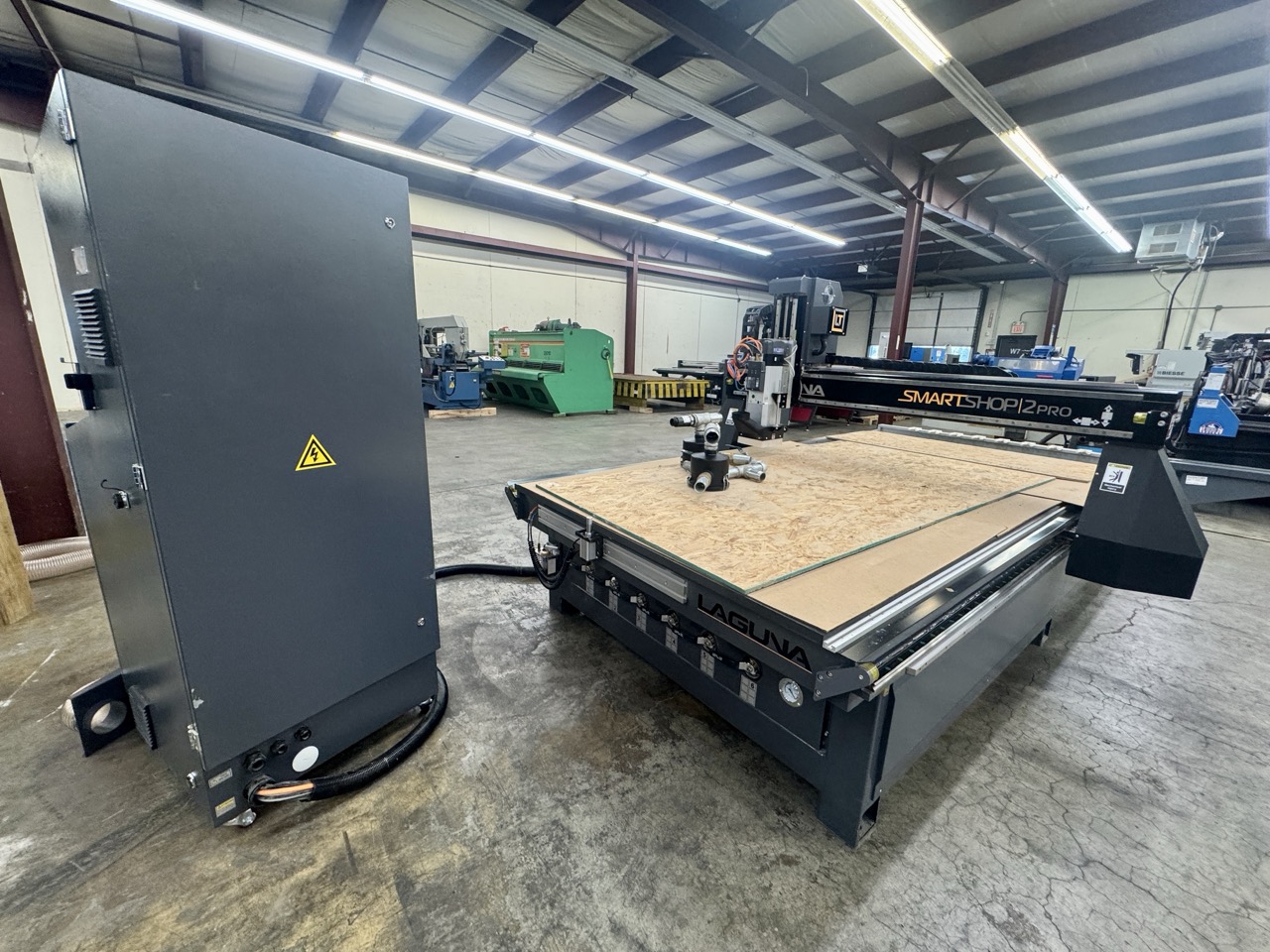 Laguna SmartShop II SS2-2-510 5x10 CNC Router, 2023 – 11HP HSD Spindle, 8-Tool ATC, Vacuum Table - Image 9