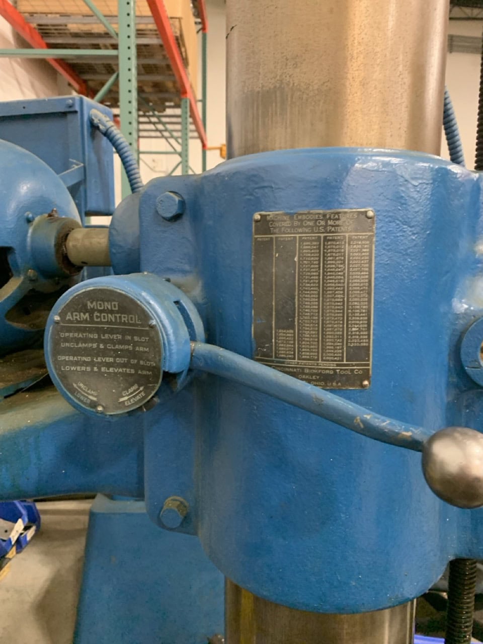 3' Cincinnati Bickford Radial Drill - Image 5