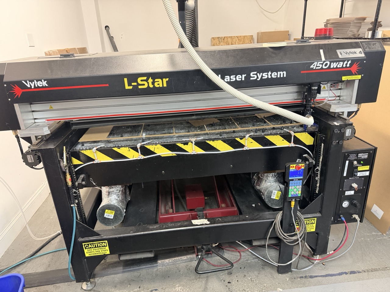 48" x 96" Vytek L-Star LST4896HD 450W CO2 CNC Laser Cutting & Engraving System, 2017 - Image 2