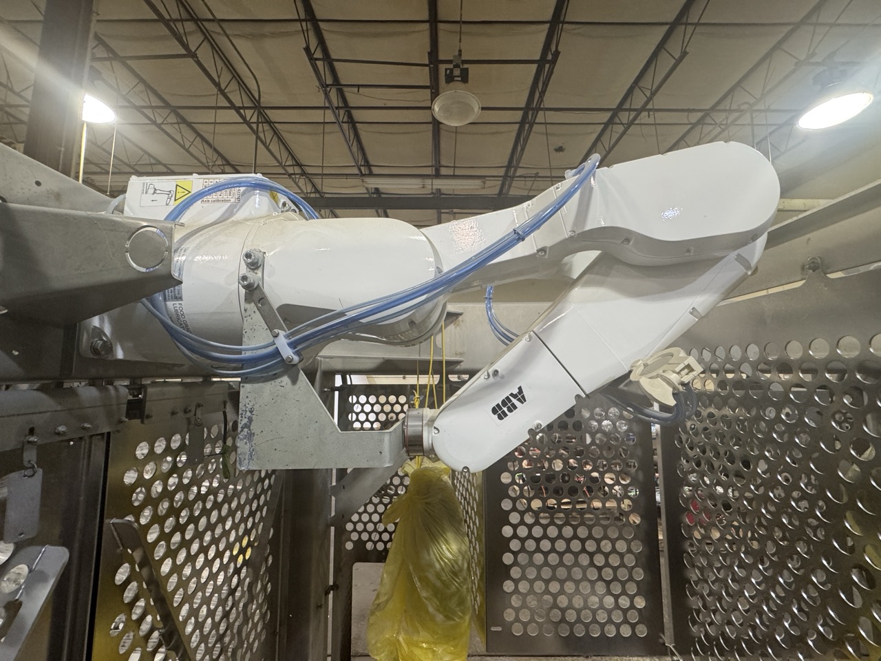 Tortilla Unstacking/Placing System w/ twin ABB IRB 1200 hygienic robots, 2022 - never used-sanitary wash down - Image 3