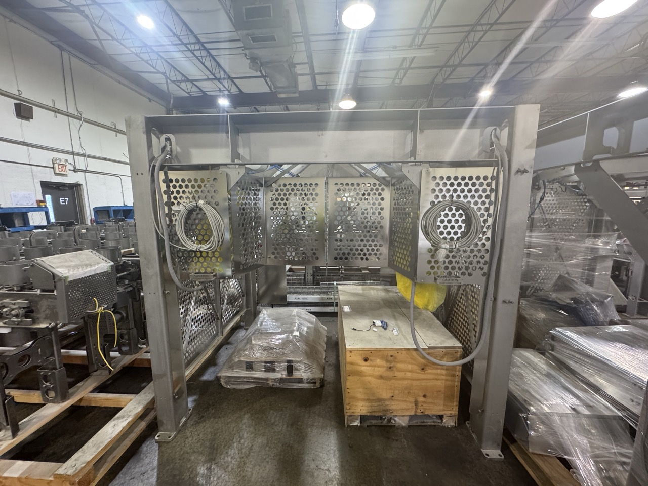 Tortilla Unstacking/Placing System w/ twin ABB IRB 1200 hygienic robots, 2022 - never used-sanitary wash down - Image 6