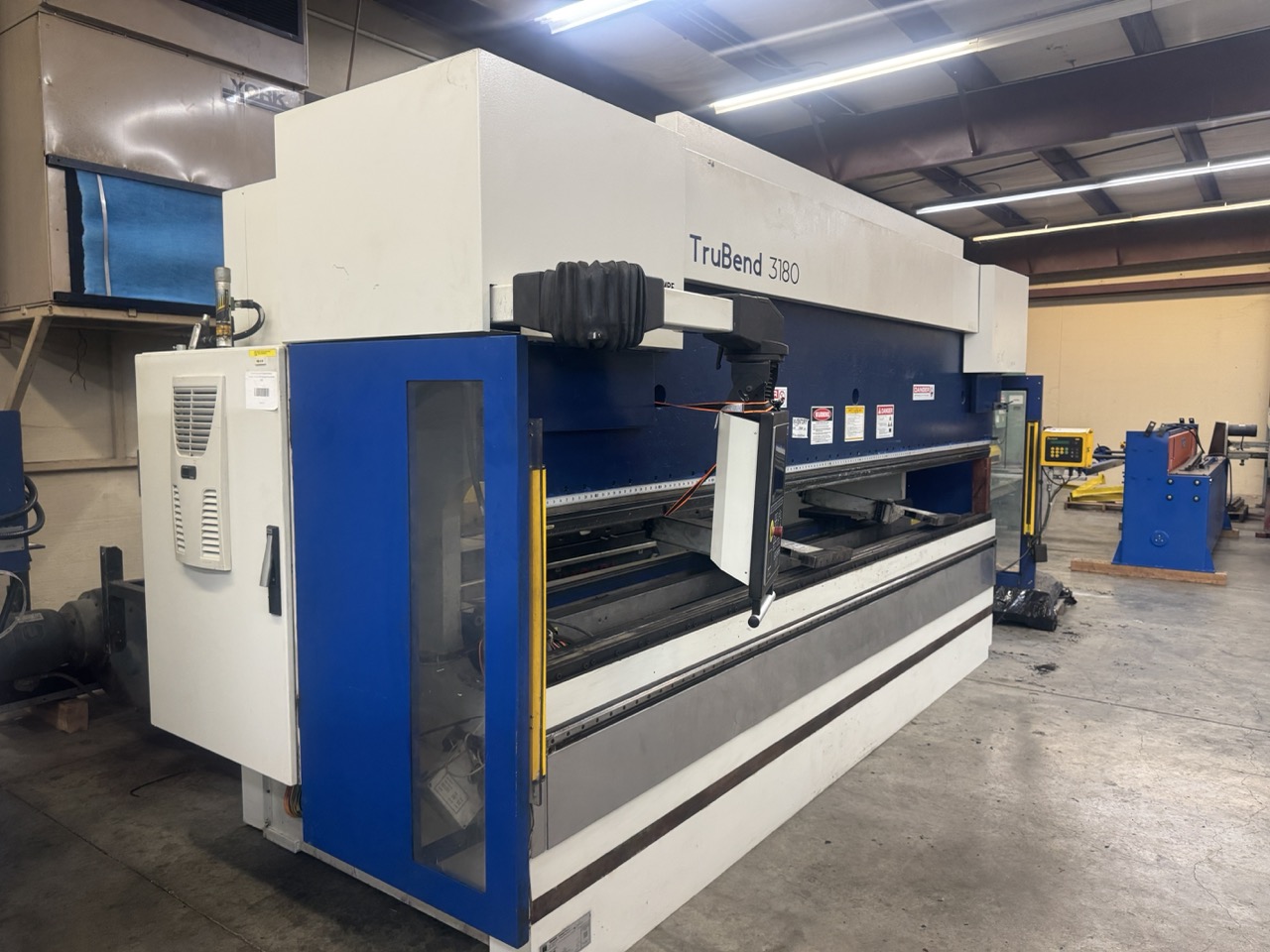 198 Ton x 13' Trumpf TruBend 3180 CNC Press Brake, 2008 - Image 3