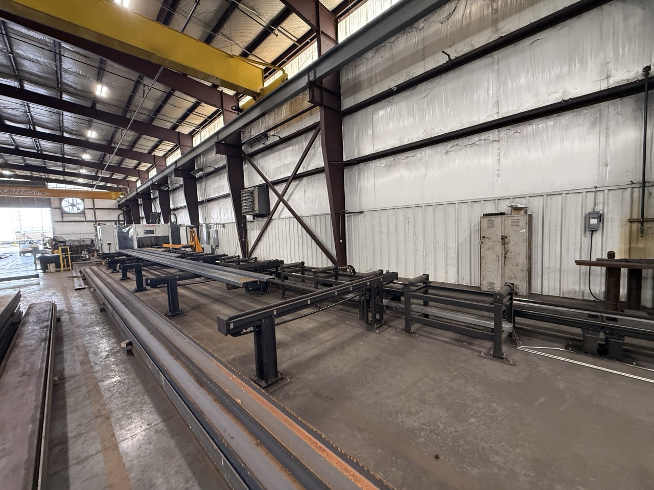 Ficep Valiant Steel Processing Line with 453 VLB Beam Drill & K100E Band Saw, 2021/2023 - Image 6