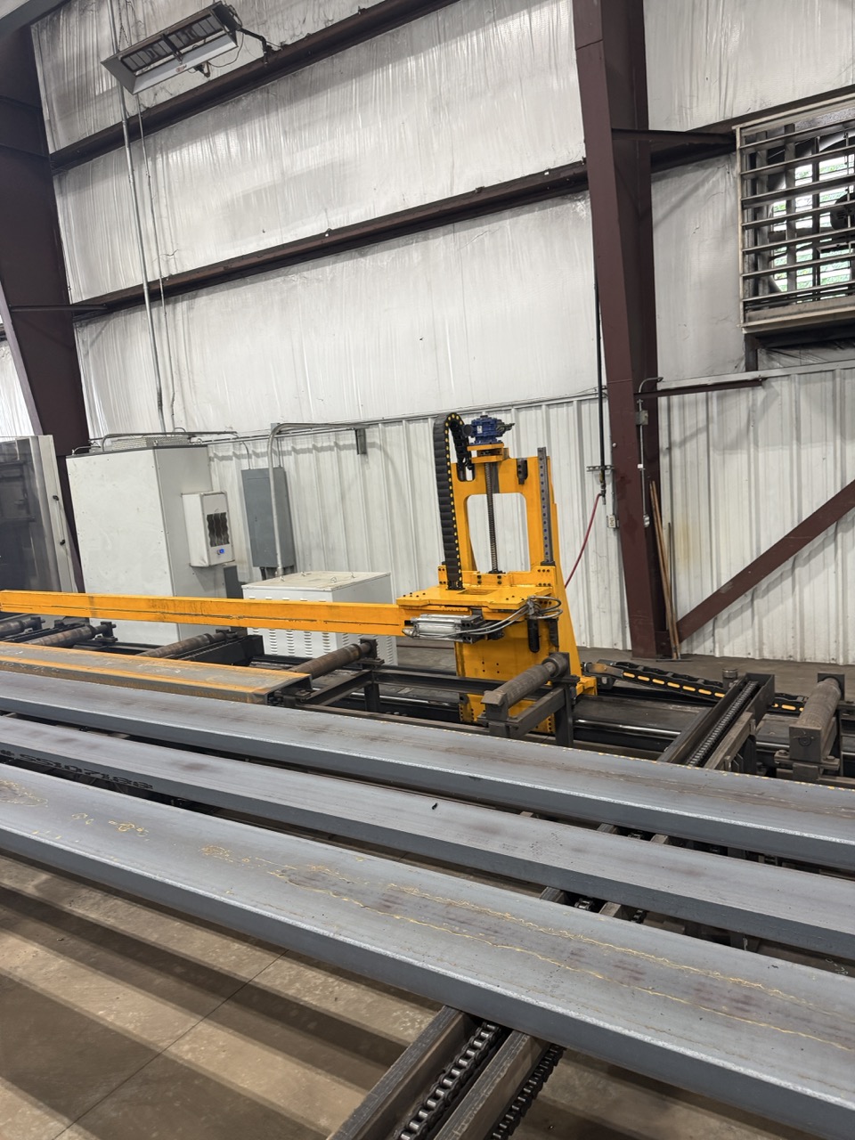Ficep Valiant Steel Processing Line with 453 VLB Beam Drill & K100E Band Saw, 2021/2023 - Image 8