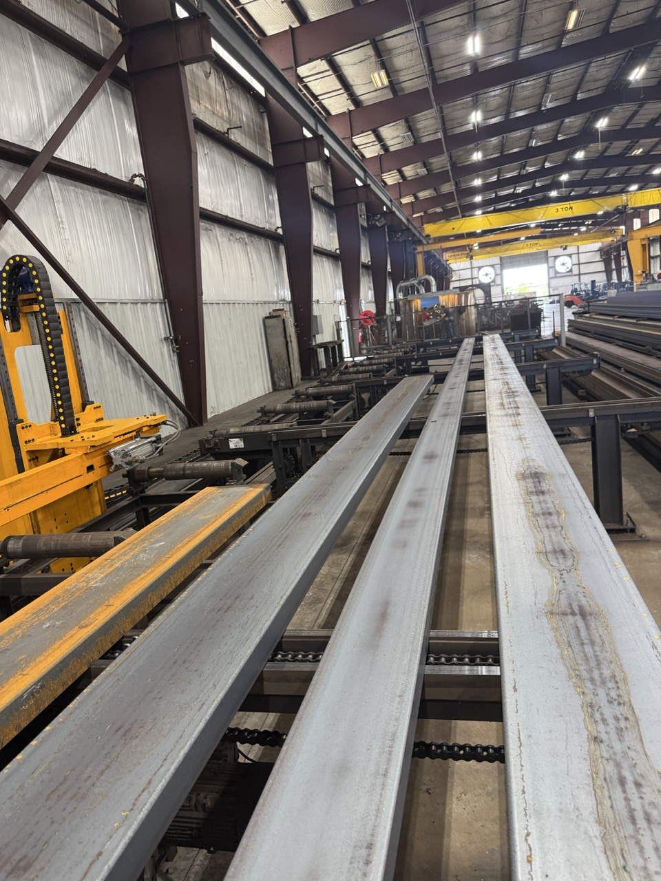 Ficep Valiant Steel Processing Line with 453 VLB Beam Drill & K100E Band Saw, 2021/2023 - Image 10