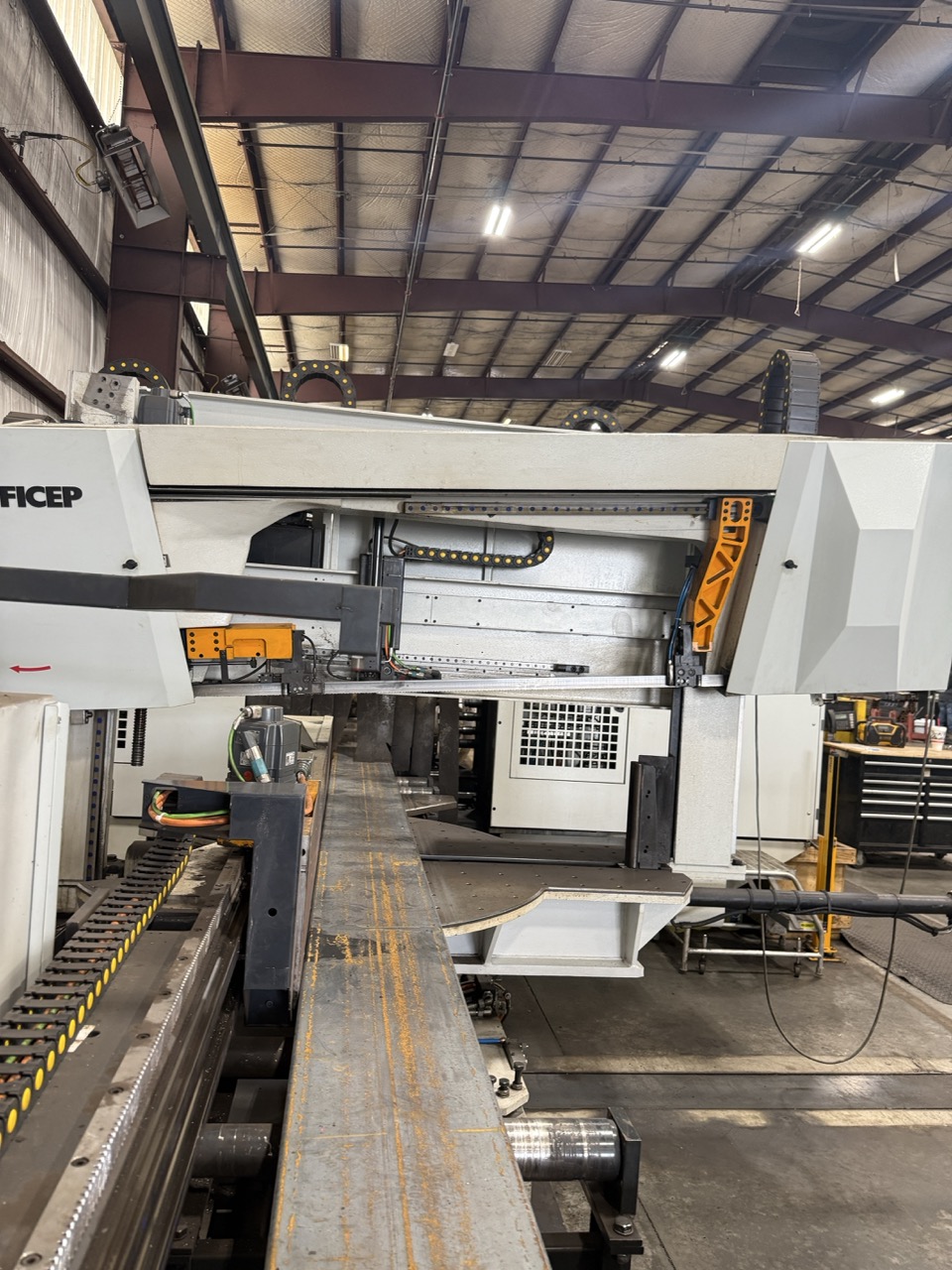 Ficep Valiant Steel Processing Line with 453 VLB Beam Drill & K100E Band Saw, 2021/2023 - Image 14