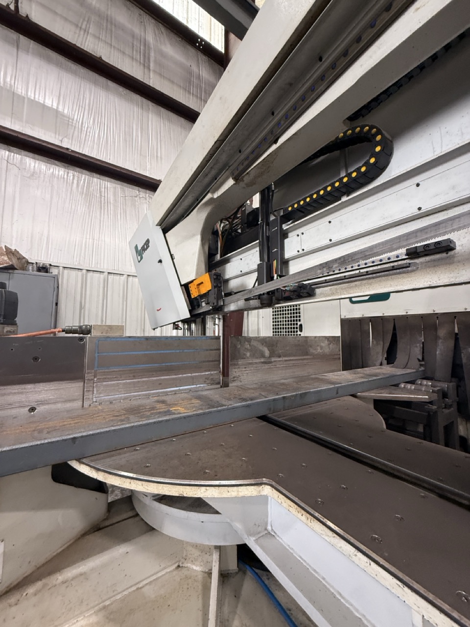 Ficep Valiant Steel Processing Line with 453 VLB Beam Drill & K100E Band Saw, 2021/2023 - Image 21
