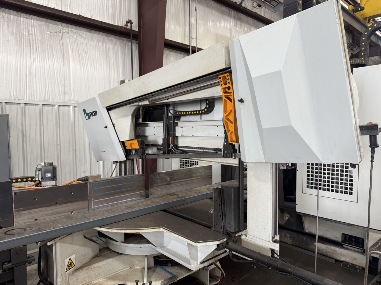 Ficep Valiant Steel Processing Line with 453 VLB Beam Drill & K100E Band Saw, 2021/2023 - Image 28