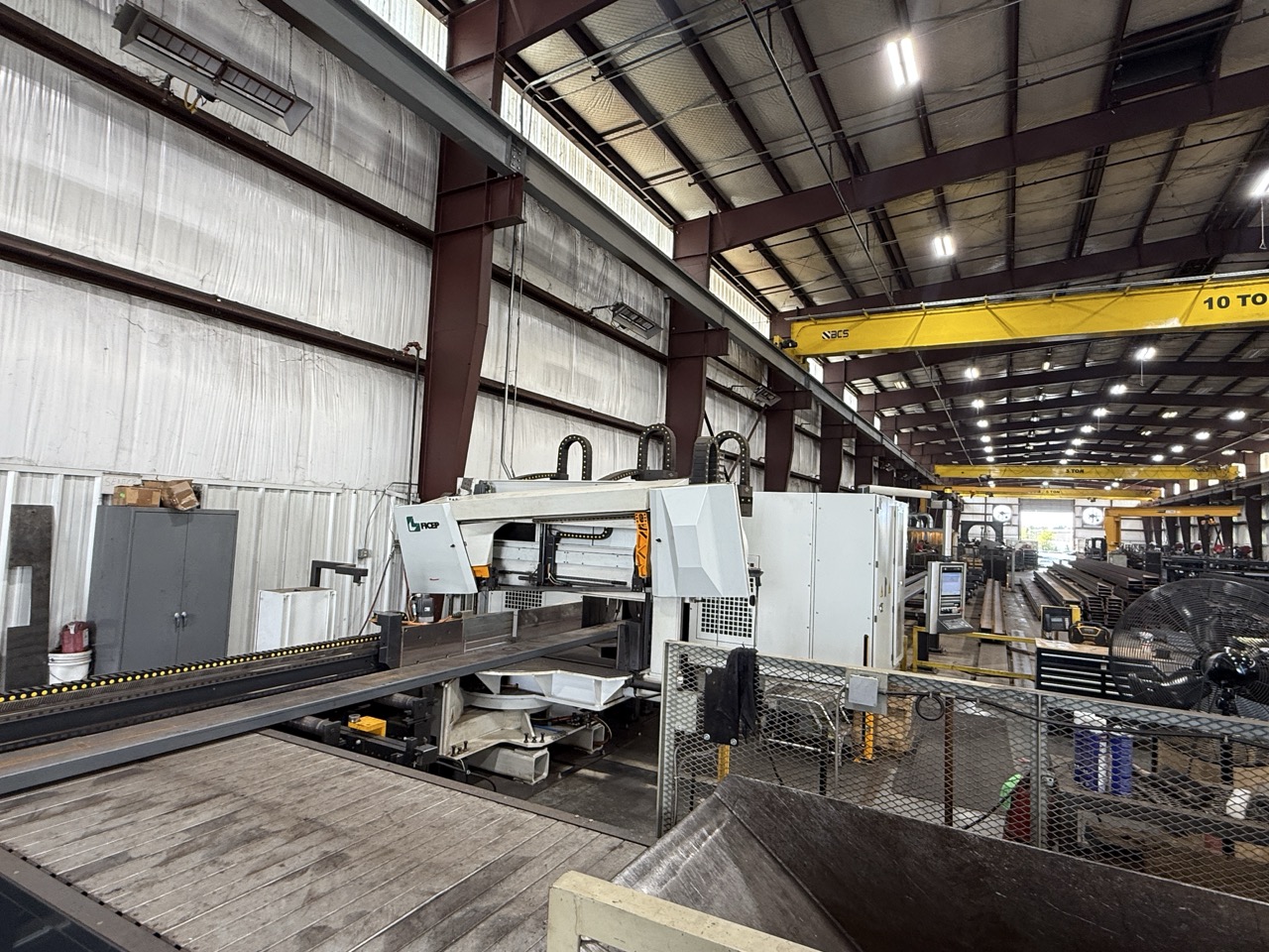 Ficep Valiant Steel Processing Line with 453 VLB Beam Drill & K100E Band Saw, 2021/2023 - Image 33
