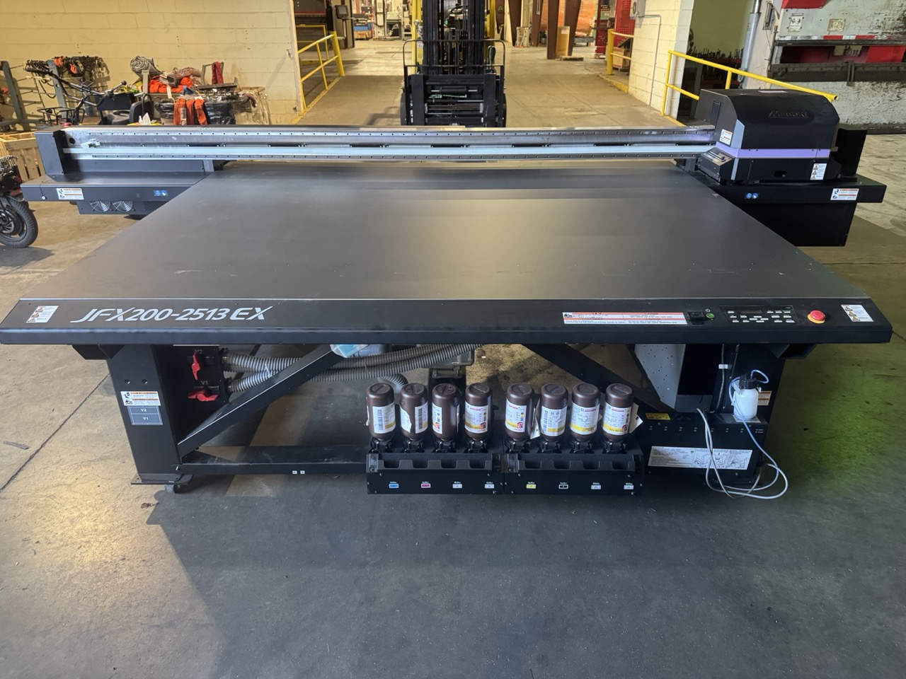 Mimaki JFX200-2513 4' x 8' UV-LED Flatbed Wide Format Digital Printer, 2024