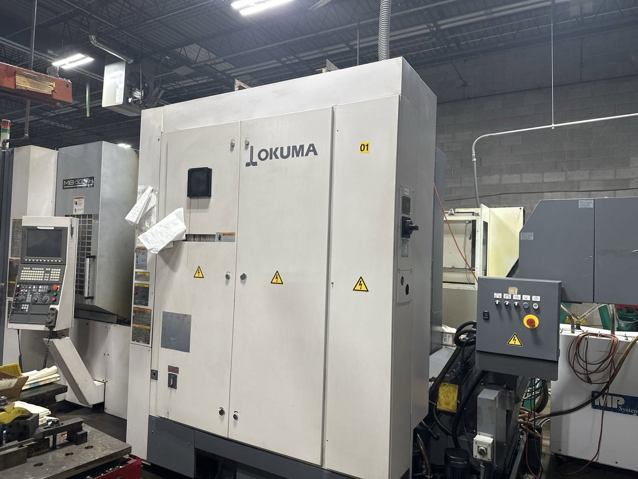 Okuma MB-5000H Horizontal Machining Center, 2011 - OSP-P200MA, 60 ATC, 1,000 PSI TSC, Renishaw Probe - Image 3