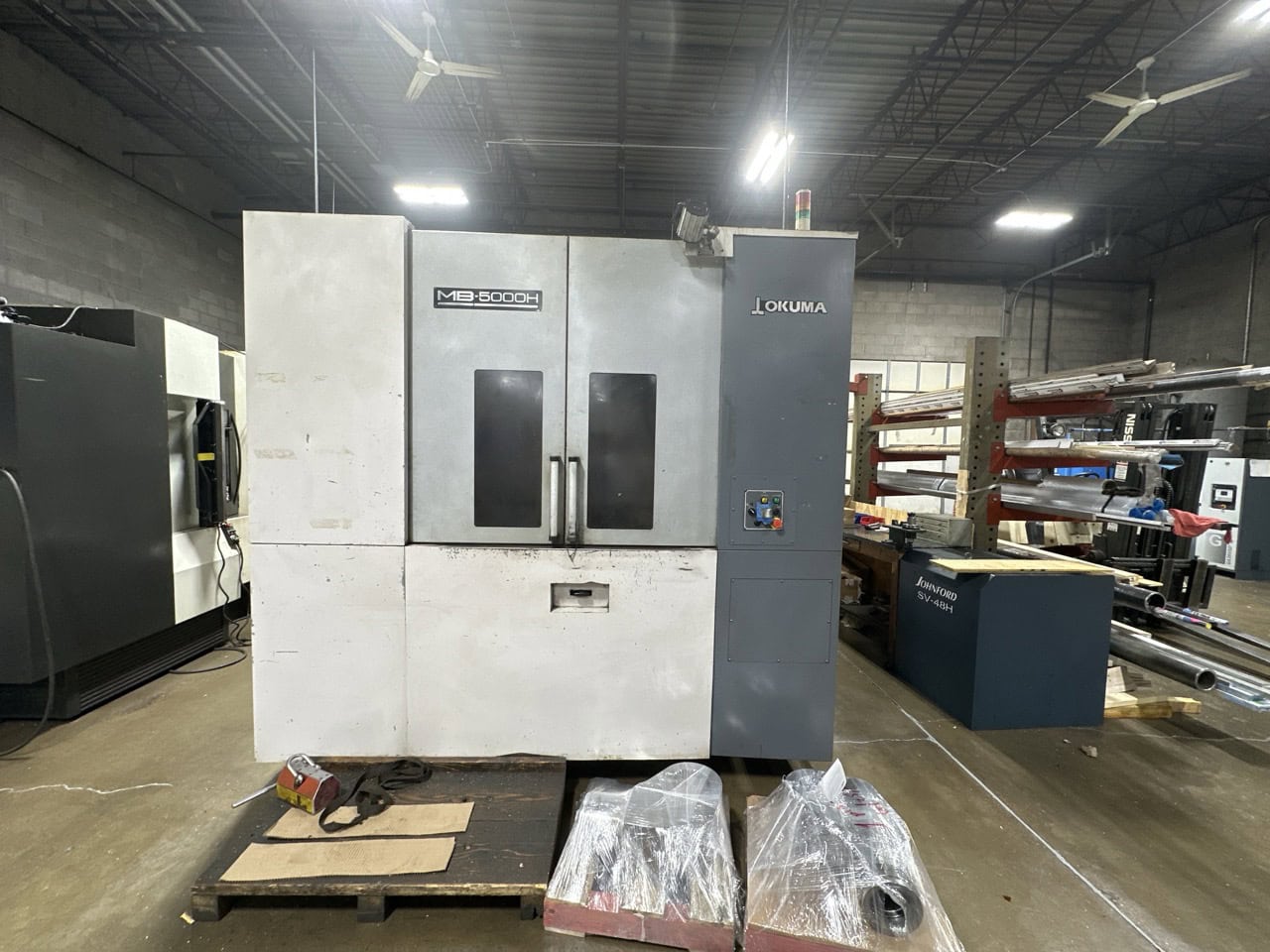 Okuma MB-5000H Horizontal Machining Center, 2011 - OSP-P200MA, 60 ATC, 1,000 PSI TSC, Renishaw Probe - Image 5