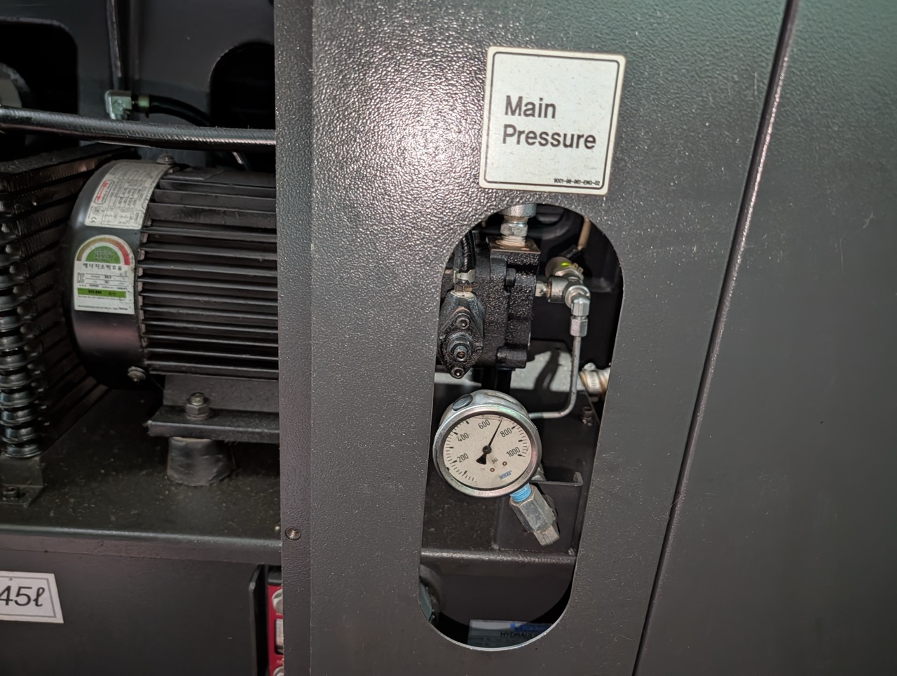 Hyundai Wia L400LC CNC Lathe, 2018 - Box Ways, Tailstock, Chip Conveyor - Image 19