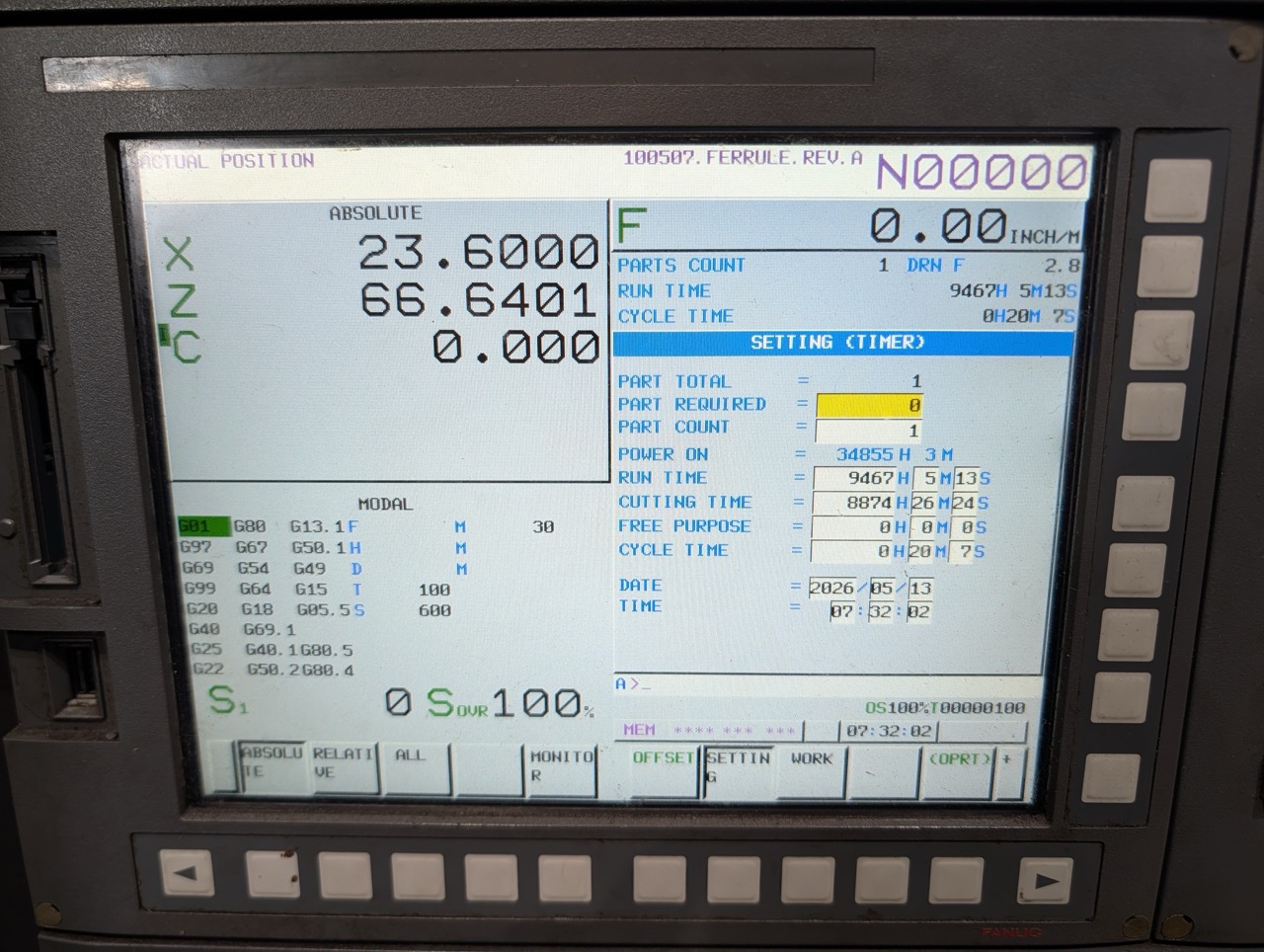 Hyundai Wia L300LMC CNC Lathe, 2018 - Live Tooling, Box Ways, Tailstock, C-Axis, Chip Conveyor - Image 6