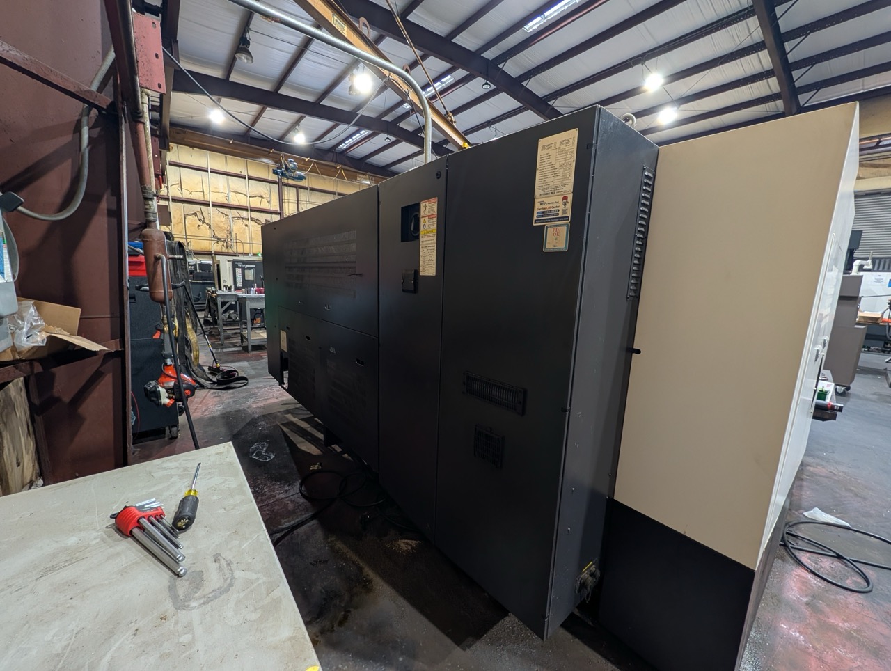 Hyundai Wia L300LMC CNC Lathe, 2018 - Live Tooling, Box Ways, Tailstock, C-Axis, Chip Conveyor - Image 21