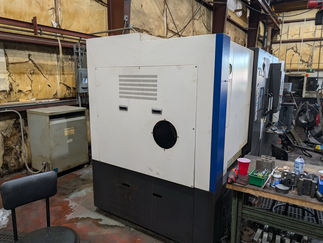 Hyundai Wia L300LMC CNC Lathe, 2018 - Live Tooling, Box Ways, Tailstock, C-Axis, Chip Conveyor - Image 22