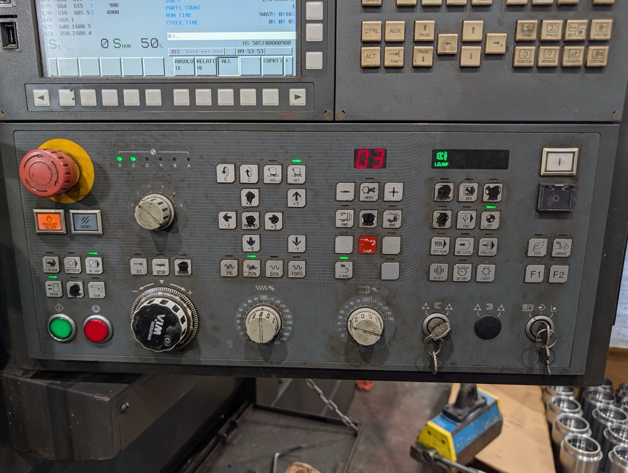 Hyundai Wia L300LMC CNC Lathe, 2018 - Live Tooling, Box Ways, Tailstock, C-Axis, Chip Conveyor - Image 44