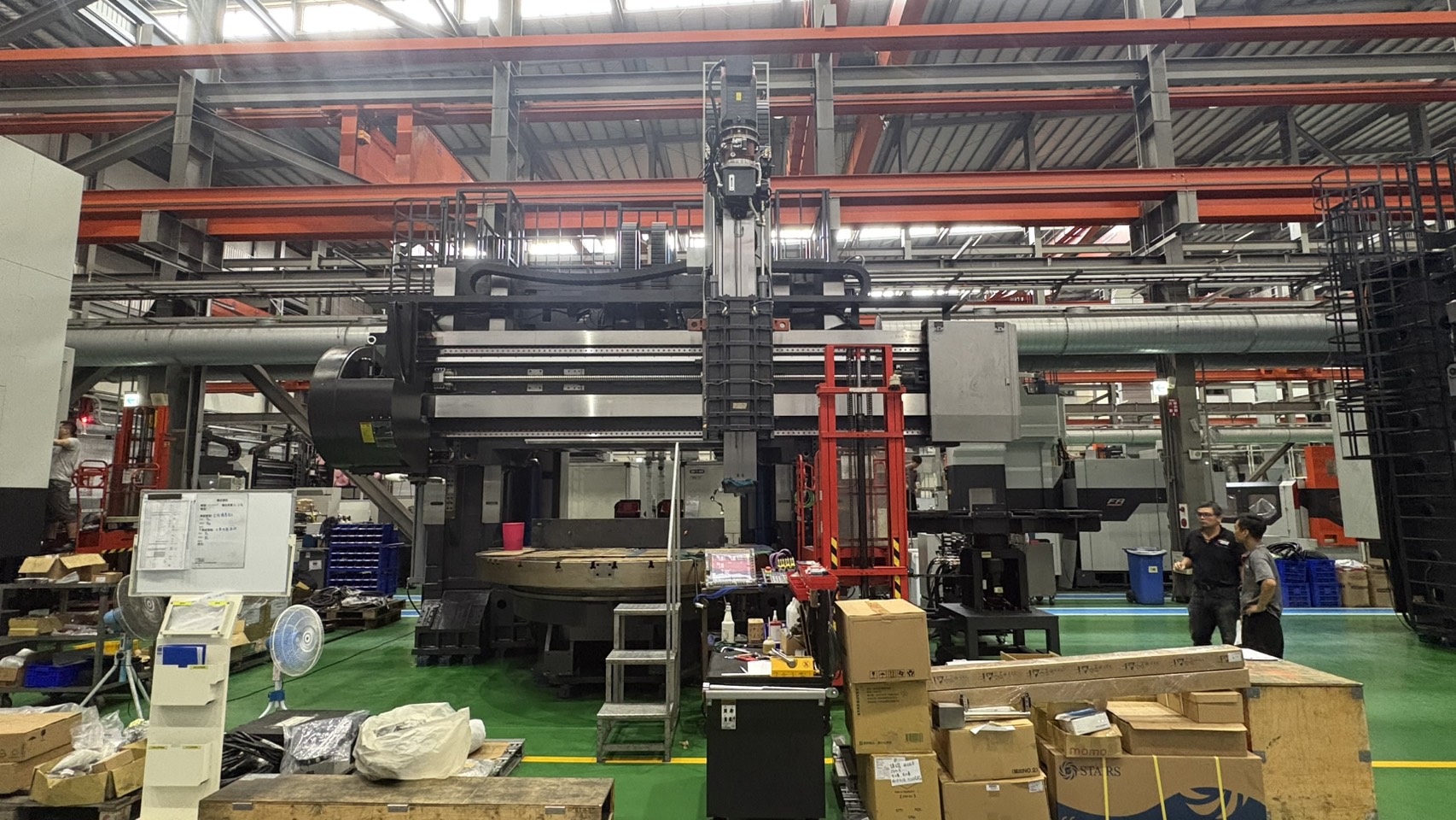 NEW Vision Wide VTM-3034, 2026 - High-Performance VTL, 118" Chuck, 132" Max Swing, Live Milling 75HP 2 Speed Gearbox 4000RPM, Fanuc 0i-TF Plus CNC Control with 15"LCD, 160 RPM, 60 HP x 2 (Dual Motor), R12+L30 Tools, CTS 290 PSI, Chip Conveyor. Installation/Ocean Freight/Tariffs/Surcharge All Included In Price. - Image 3