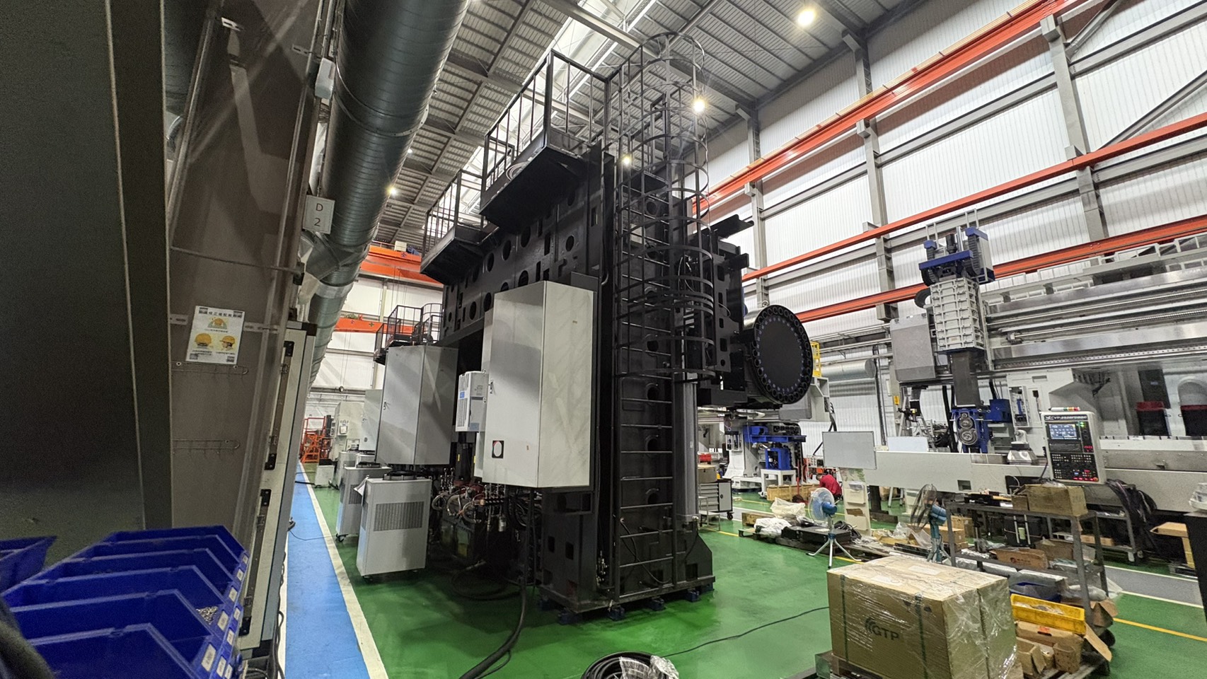 NEW Vision Wide VTM-3034, 2026 - High-Performance VTL, 118" Chuck, 132" Max Swing, Live Milling 75HP 2 Speed Gearbox 4000RPM, Fanuc 0i-TF Plus CNC Control with 15"LCD, 160 RPM, 60 HP x 2 (Dual Motor), R12+L30 Tools, CTS 290 PSI, Chip Conveyor. Installation/Ocean Freight/Tariffs/Surcharge All Included In Price. - Image 4