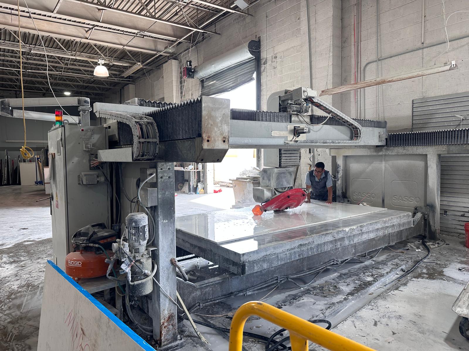 Sasso K600 5-Axis Bridge Style Stone Saw, 2015 - Image 5