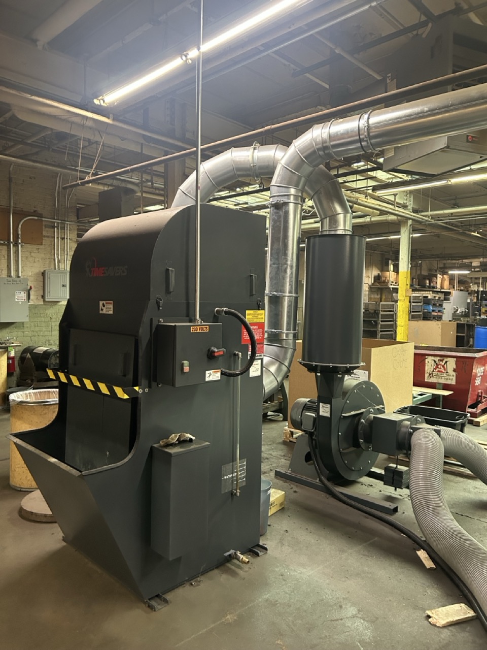 52" Timesavers 2211-05-9 Wide Belt Rotary Brush Deburring Machine, 2024 - Low Hours, Dust Collector, Extra Brushes - Image 6