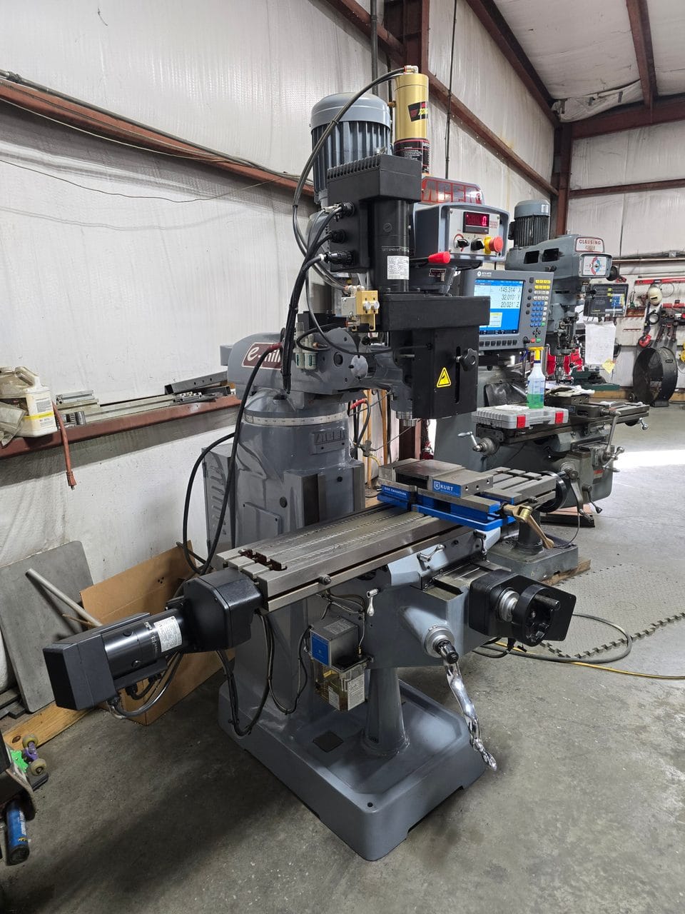 Acer E-Mill 3VSII CNC Knee Mill, 2025 - 3-Axis CNC