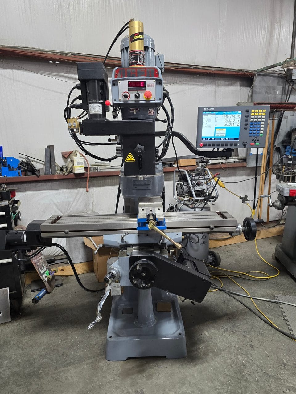 Acer E-Mill 3VSII CNC Knee Mill, 2025 - 3-Axis CNC