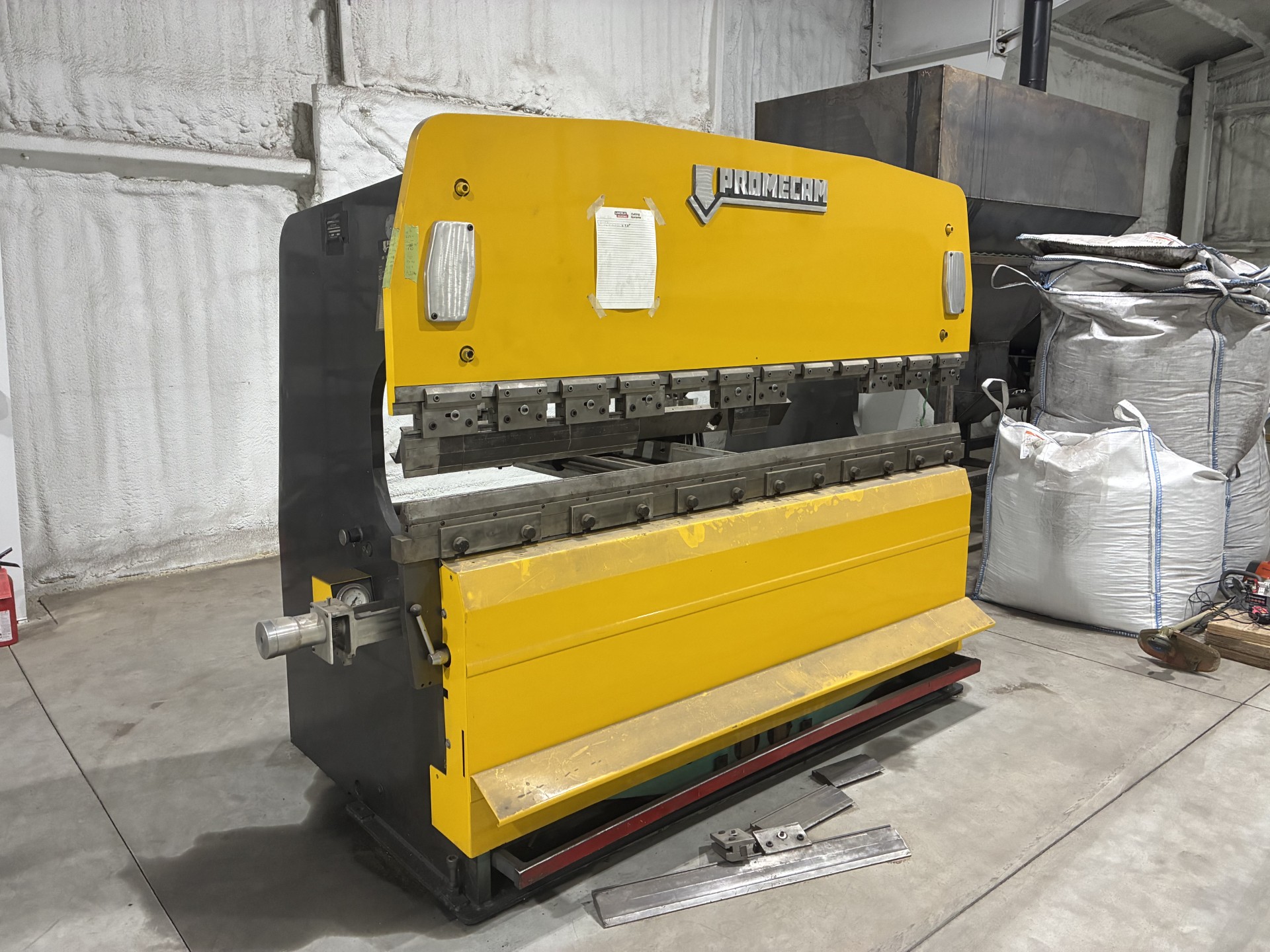80 ton x 8' Promecam Hydraulic Press Brake, 2006 - Image 3