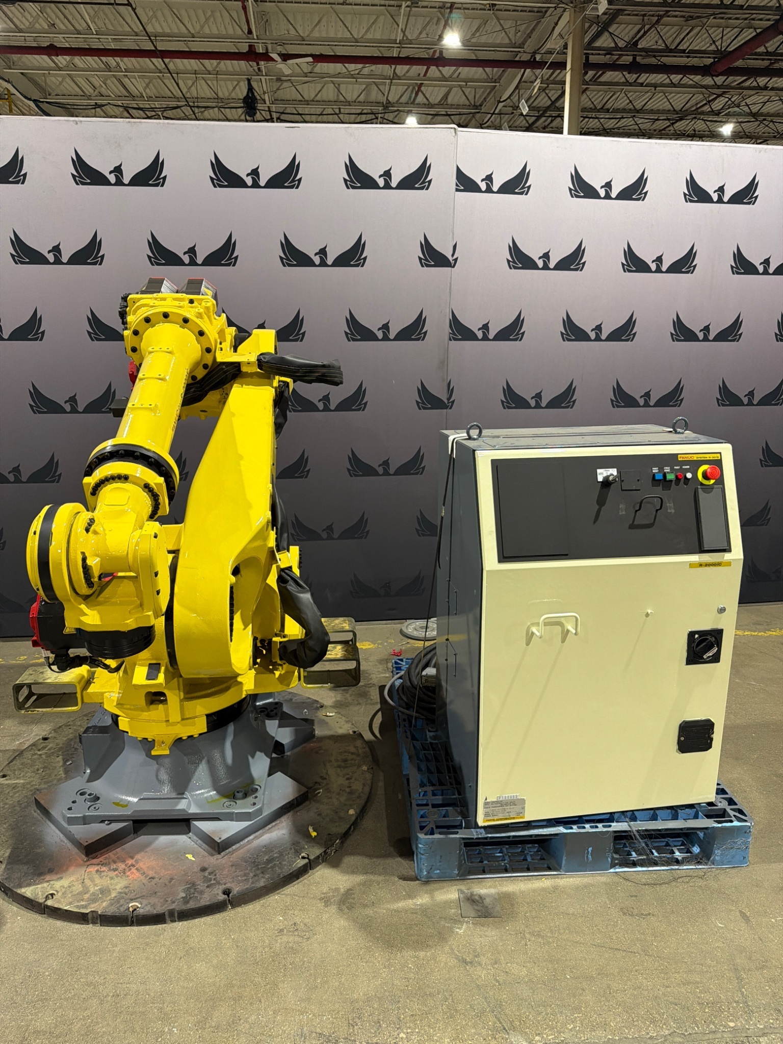 FANUC R-2000iC/210F Complete w/ R-30iB Controller, Refurbished!