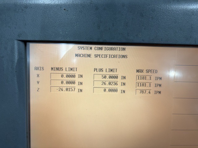 Hurco VMX-50 VMC, 2012 - WinMax Software, Chip Conveyor, Under Power - Image 16