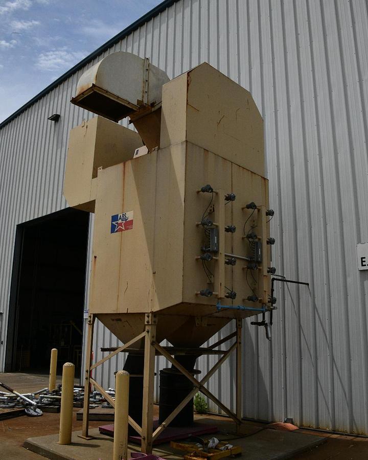 ABS Blast Room & GFS Paint Booth Package, 2019 - 16'W x 14'H x 18'D Blast Booth, Complete Finishing System - Image 12