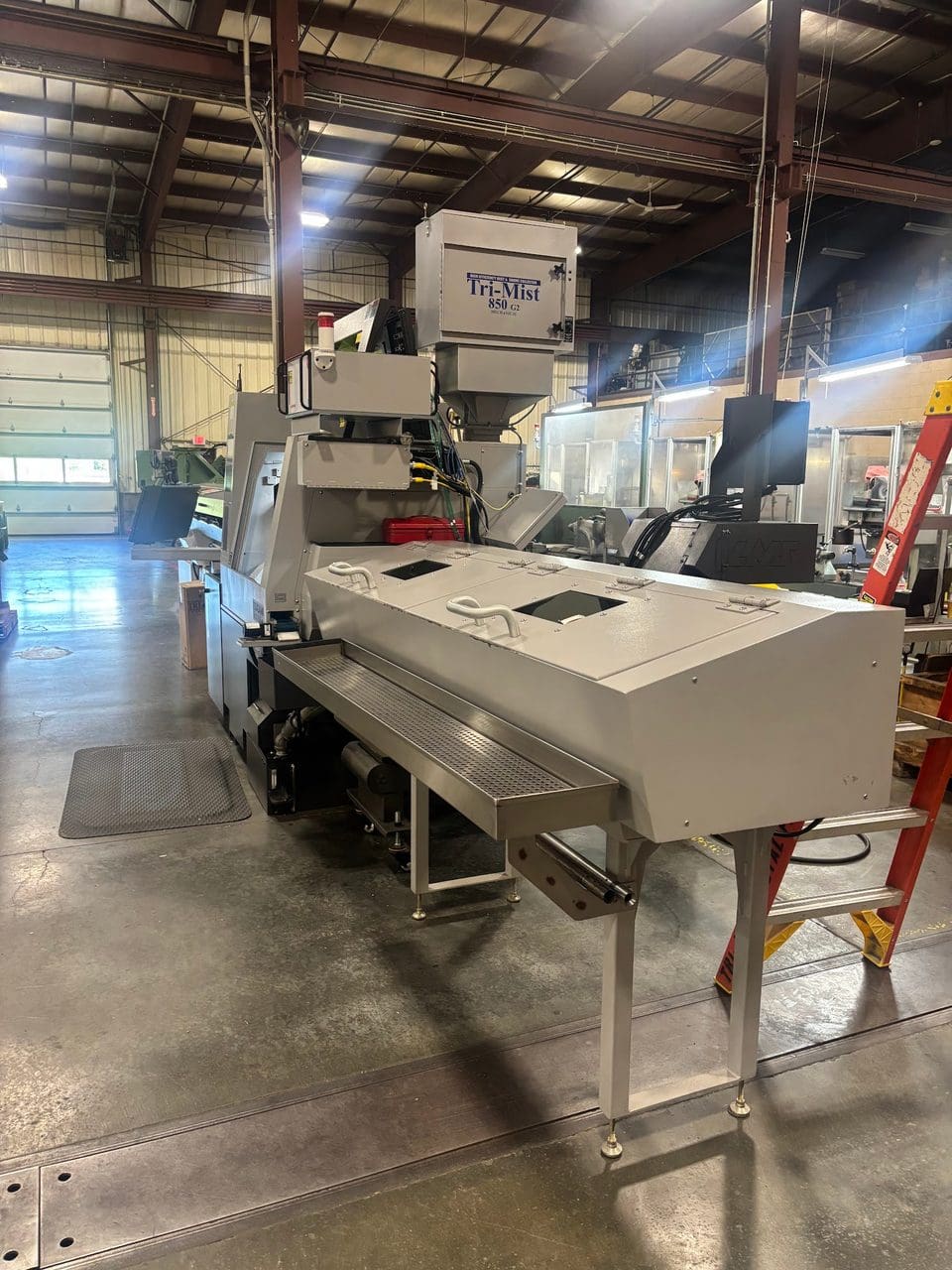 Tsugami B0325B-II CNC Swiss Lathe, 2019 - 400 Watt LaserSwiss Fiber Laser Integration System, Bar Feeder, Low Hours