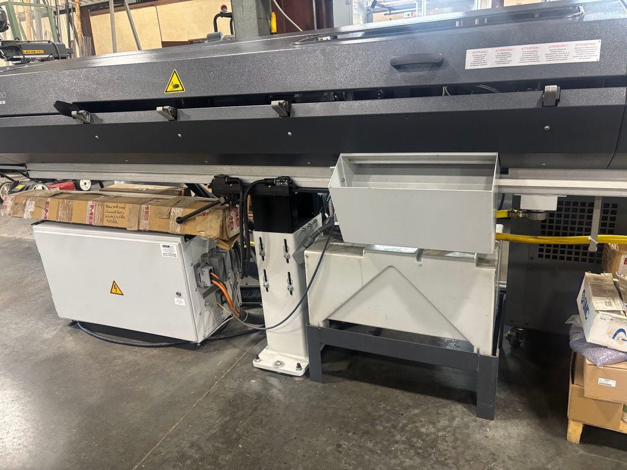 Tsugami B0325B-II CNC Swiss Lathe, 2019 - 400 Watt LaserSwiss Fiber Laser Integration System, Bar Feeder, Low Hours