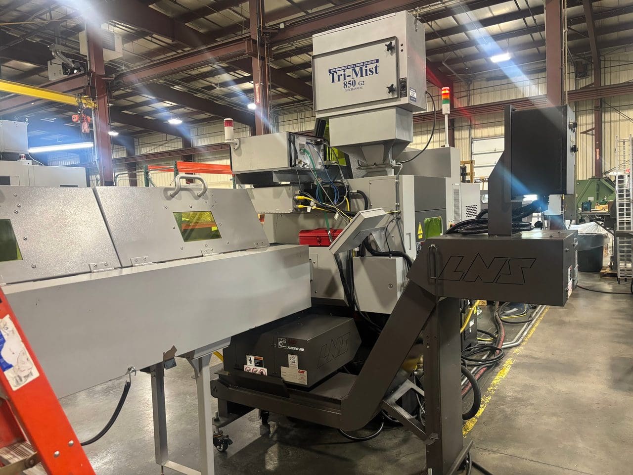 Tsugami B0325B-II CNC Swiss Lathe, 2019 - 400 Watt LaserSwiss Fiber Laser Integration System, Bar Feeder, Low Hours