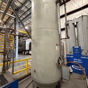 South-Tek Systems N2-GEN 420S-1T3 PSA Nitrogen Generator, 2018 - 40 HP Sauer High-Pressure Air Compressor, ASME-Code Nitrogen/Air Storage Vessels