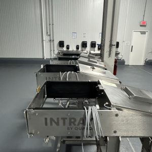 (4) INTRAY / QUPAQ Smart Stand Servo Automatic Tray Denesters, 2024 - w/ (2) Tool Trolleys