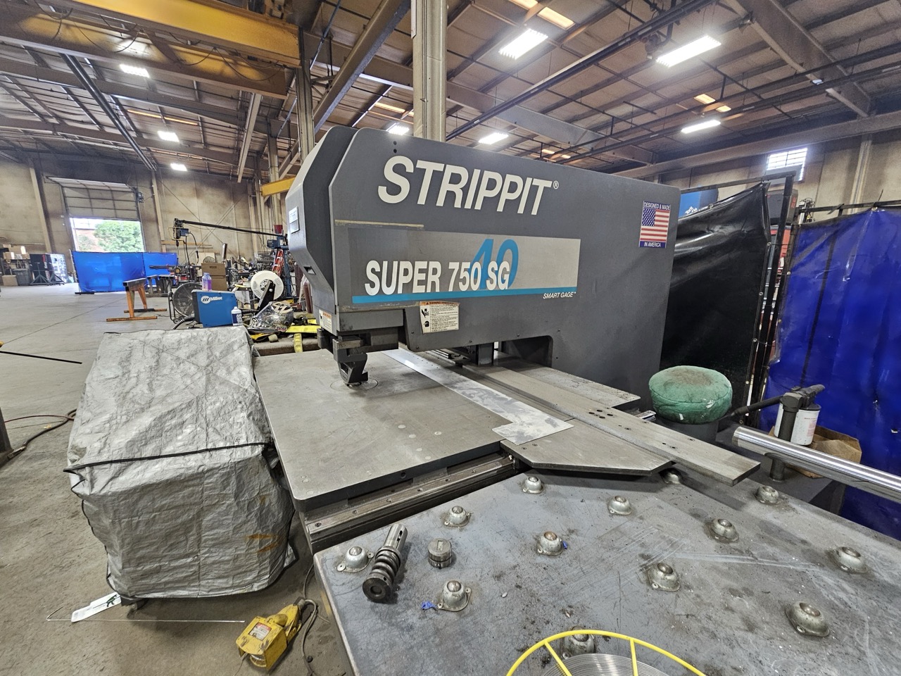 40 Ton Strippit Super 750 SG Turret Punch – Tooling