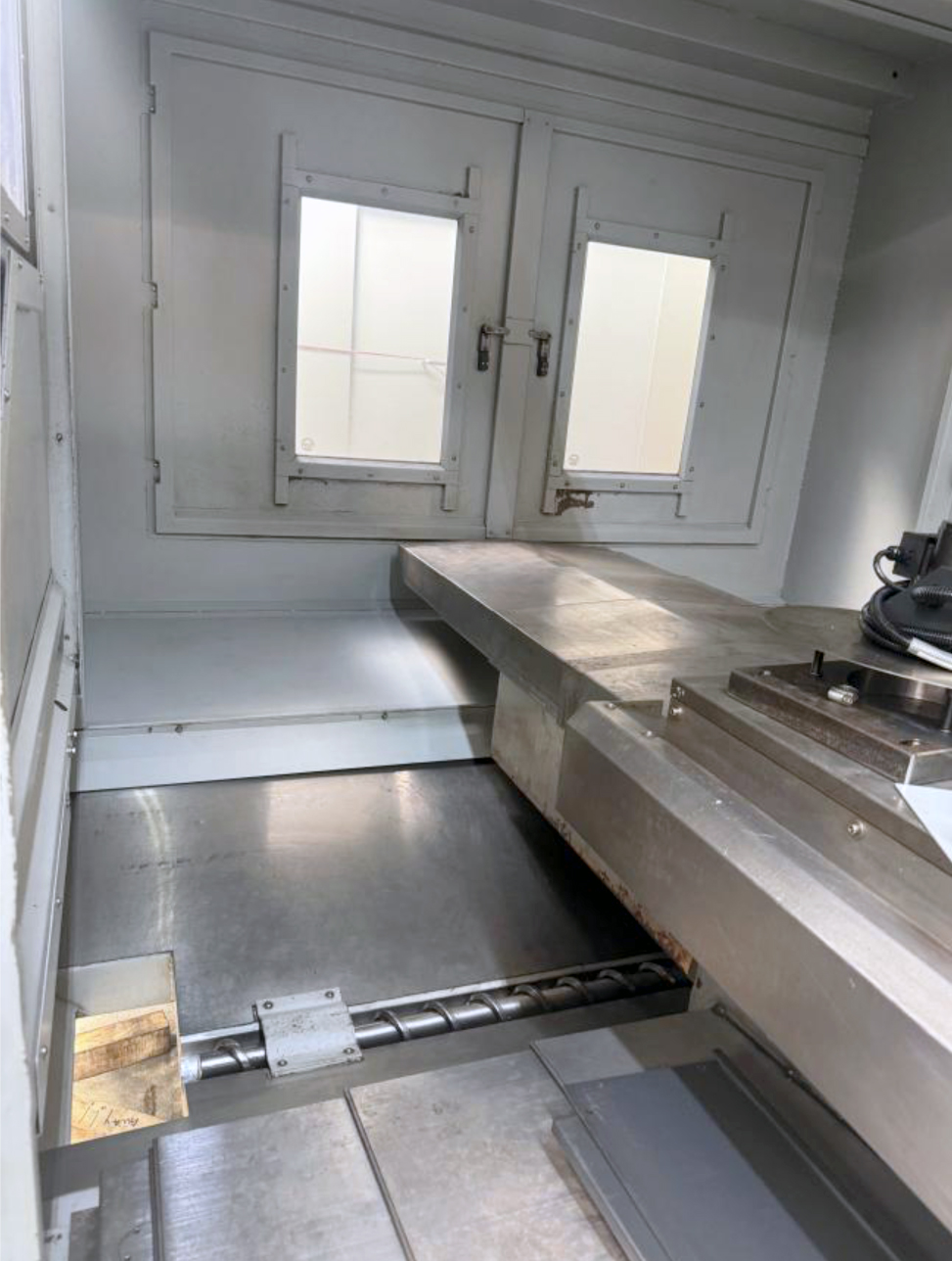 Ganesh VFM-10039 Express Heavy Duty VMC, 2017 - Fanuc, TSC, High Torque, 50 Taper, Chip Conveyor - Image 4