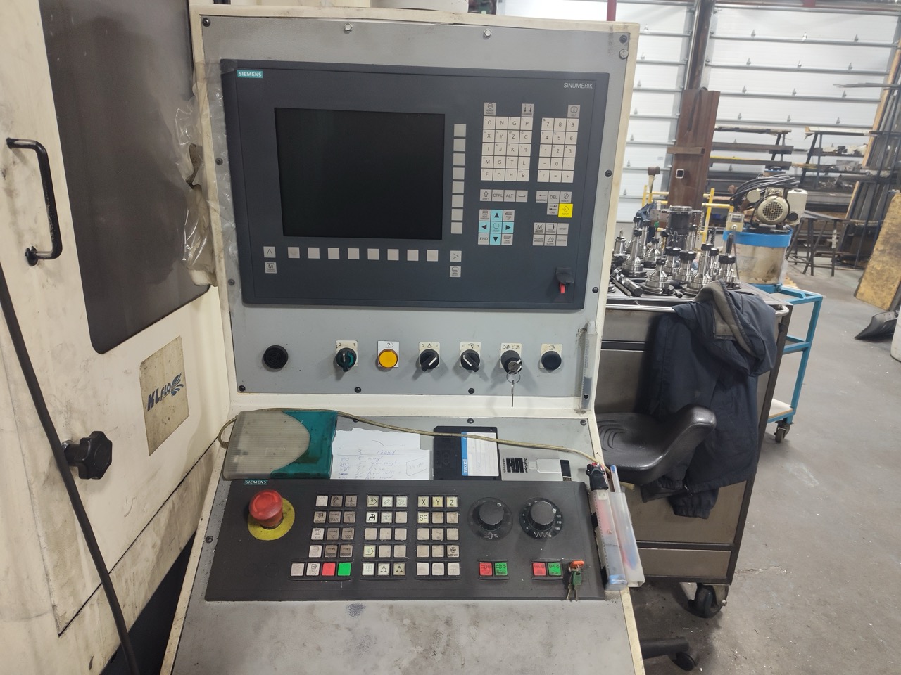 Huron NX40 Double Column Bridge Gantry Machining Center, 2013 - J30 High Pressure Through Spindle Coolant System, Chip Conveyor, Tooling, Siemens Sinumerik Control - Image 2