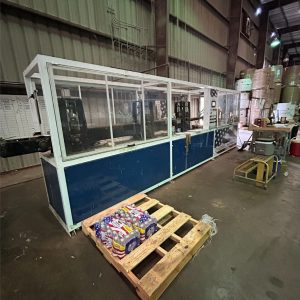 D'Andrea Double Paper Line Edgeboard Machine, 2024 - Reel Stand, Packaging Table