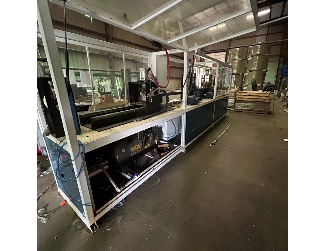D'Andrea Double Paper Line Edgeboard Machine, 2024 - Reel Stand, Packaging Table - Image 2