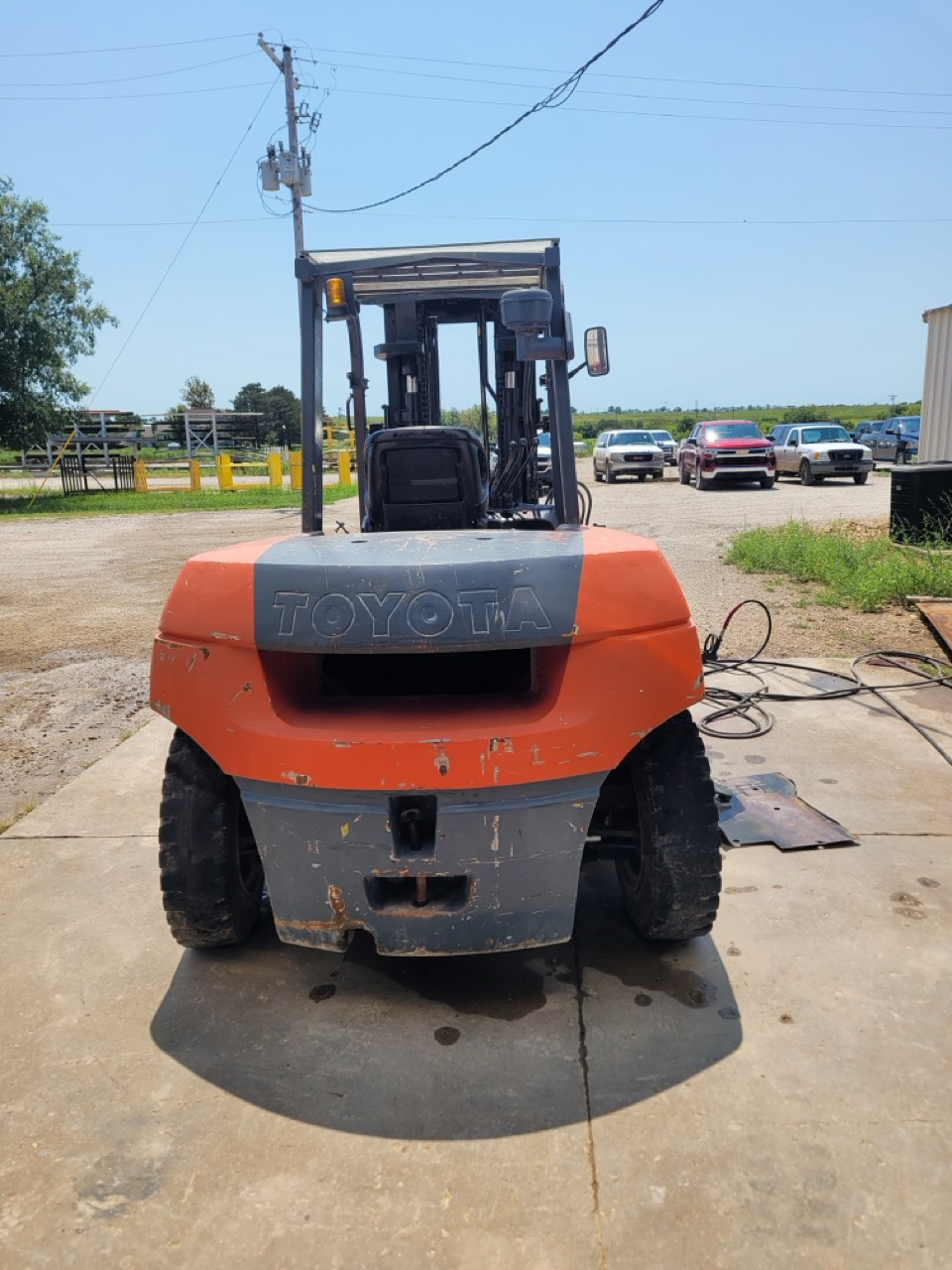 Toyota 8FDU70 Diesel Forklift, 2007 - Image 3
