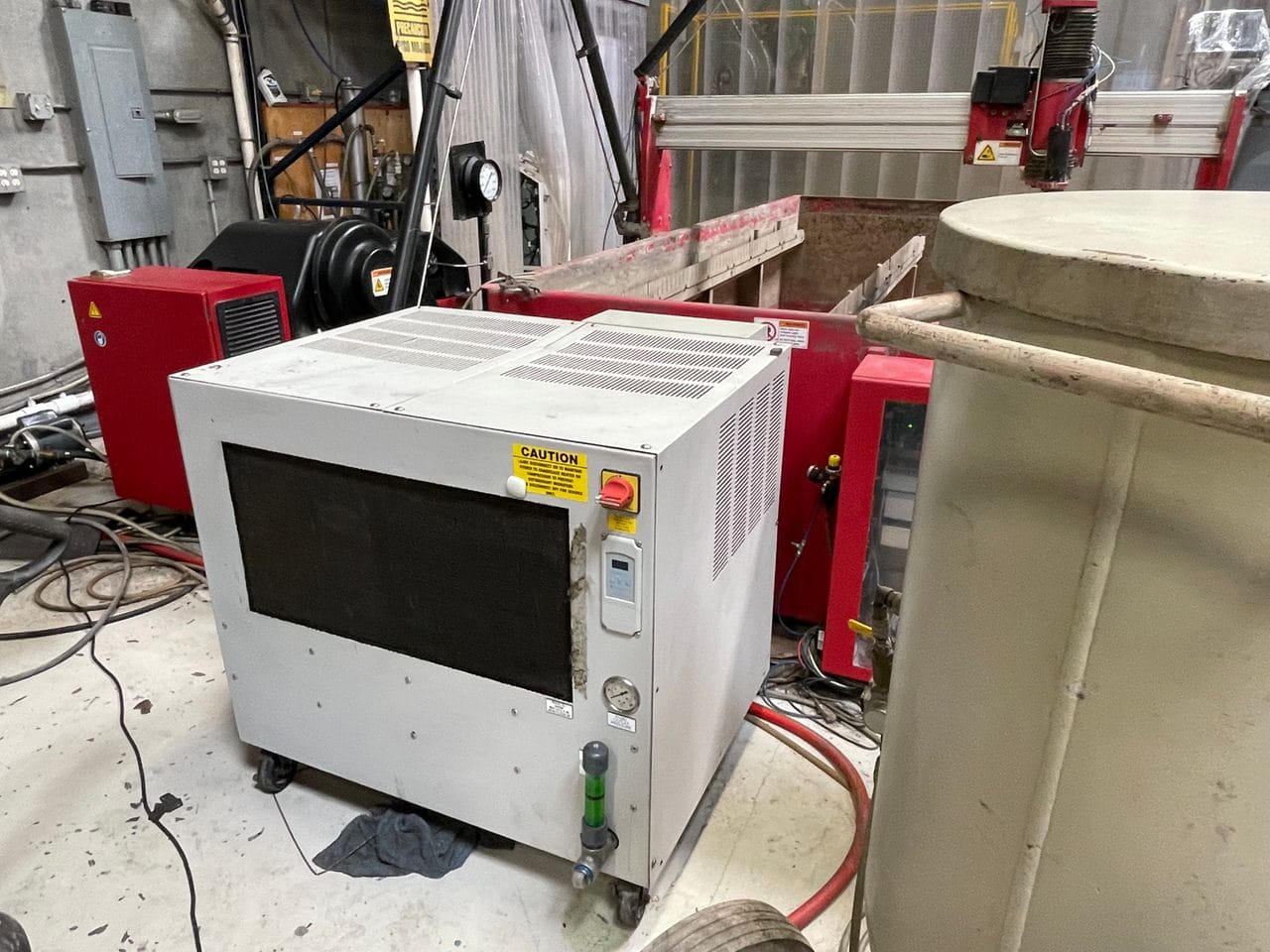 5' x 10' Omax 1530 CNC Waterjet, 2011 - 50,000 psi