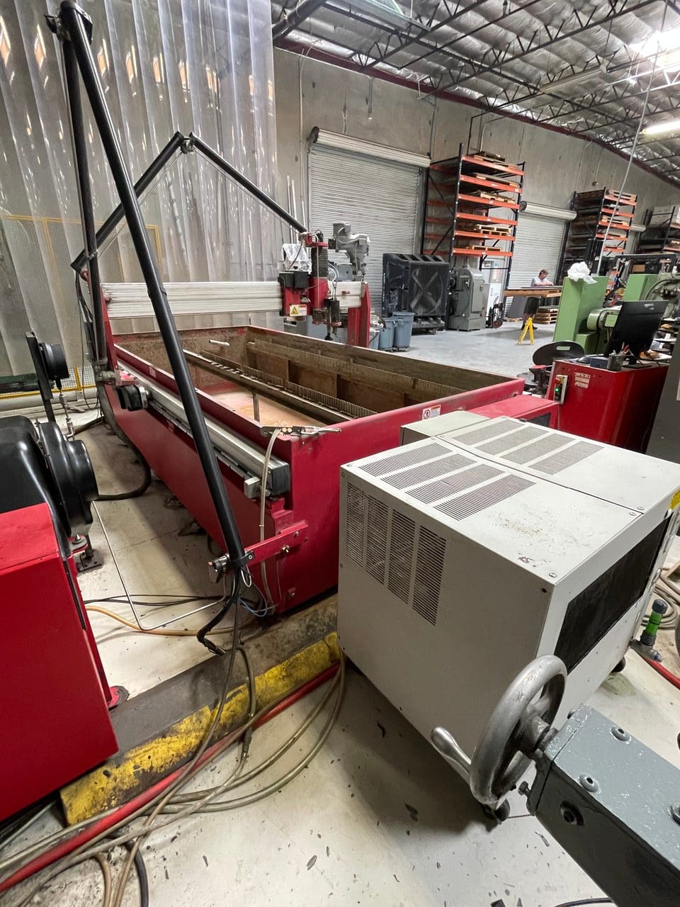 5' x 10' Omax 1530 CNC Waterjet, 2011 - 50,000 psi