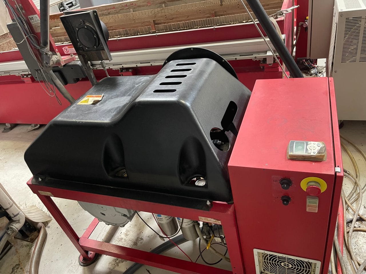 5' x 10' Omax 1530 CNC Waterjet, 2011 - 50,000 psi