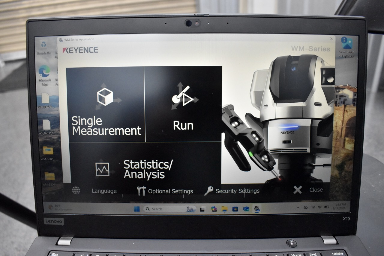 Keyence WM-3000 Wide Area Coordinate Measuring Machine, 2022 - Wireless Probe, Software Included, Recent Calibration - Image 6