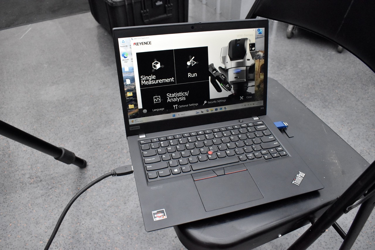 Keyence WM-3000 Wide Area Coordinate Measuring Machine, 2022 - Wireless Probe, Software Included, Recent Calibration - Image 7